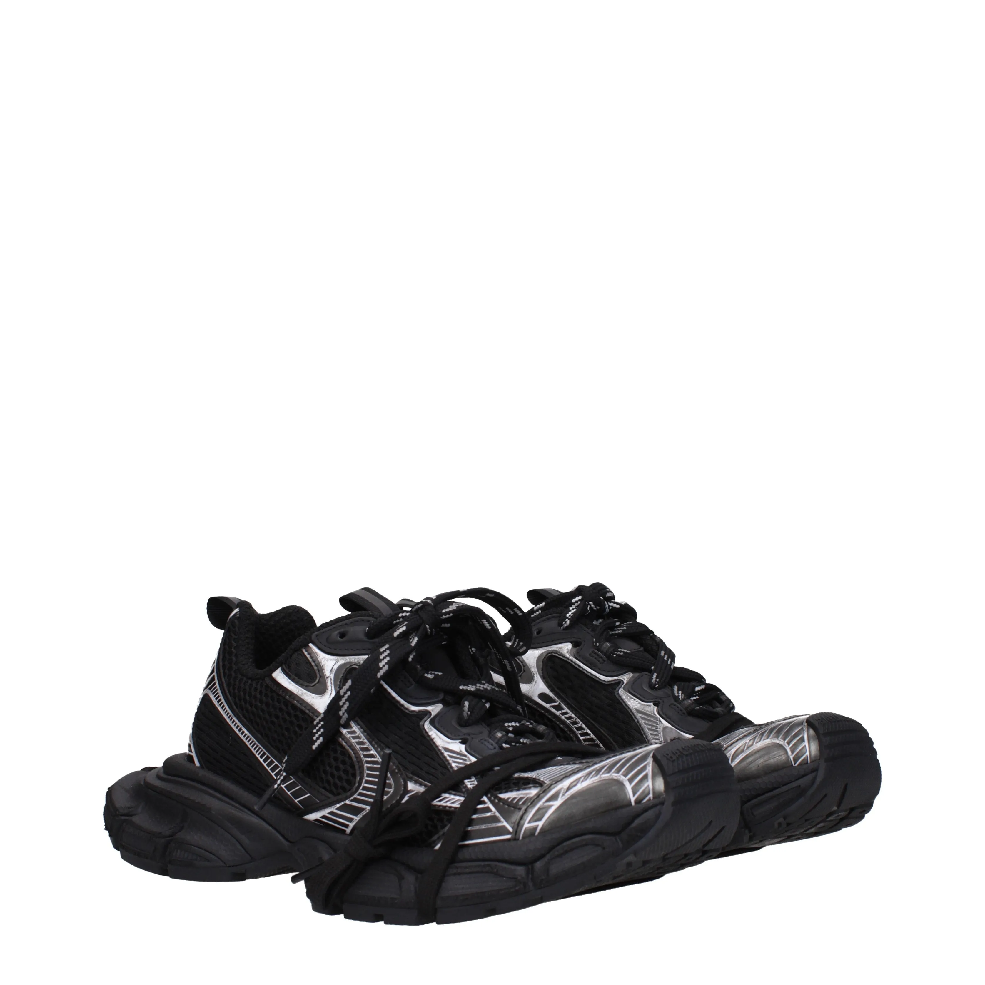 Balenciaga Sneakers 3xl Man tissu noir / blanc