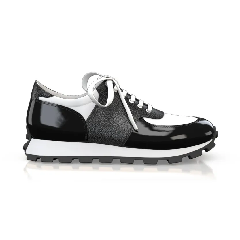 Baskets de course en cuir pour femmes 54955 | Girotti