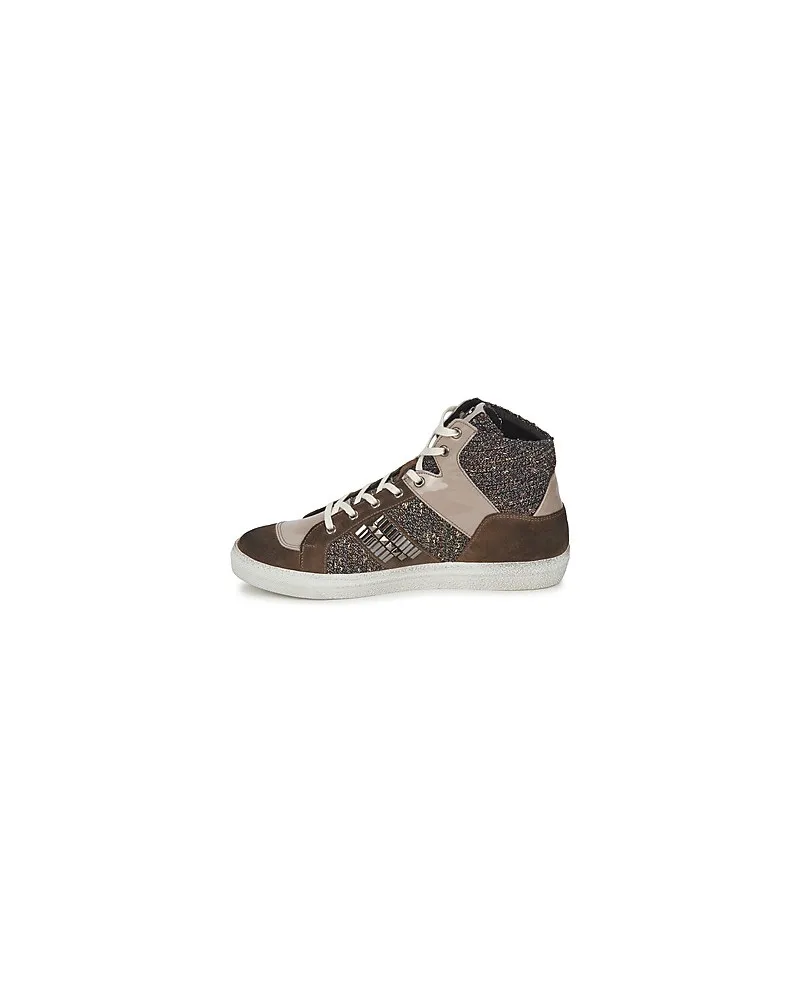 Baskets montantes femmes Janet Sport ERICMARTIN Marron