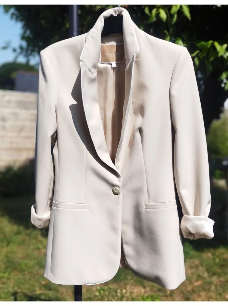 Blazer aux bords contrastés Kocca