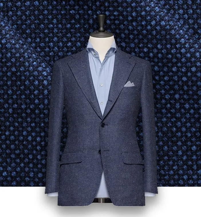 Blazer Bleu caviar