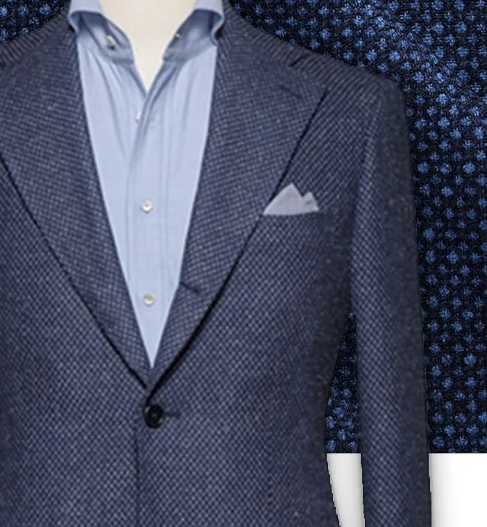 Blazer Bleu caviar