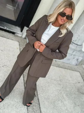 Blazer Kaya - Chocolat