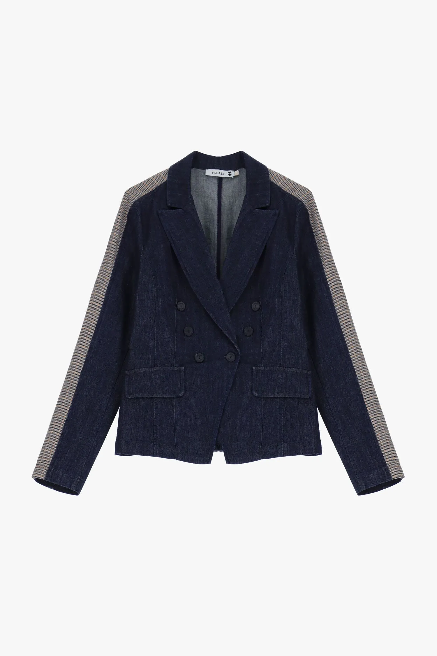Blazer à double boutonnage