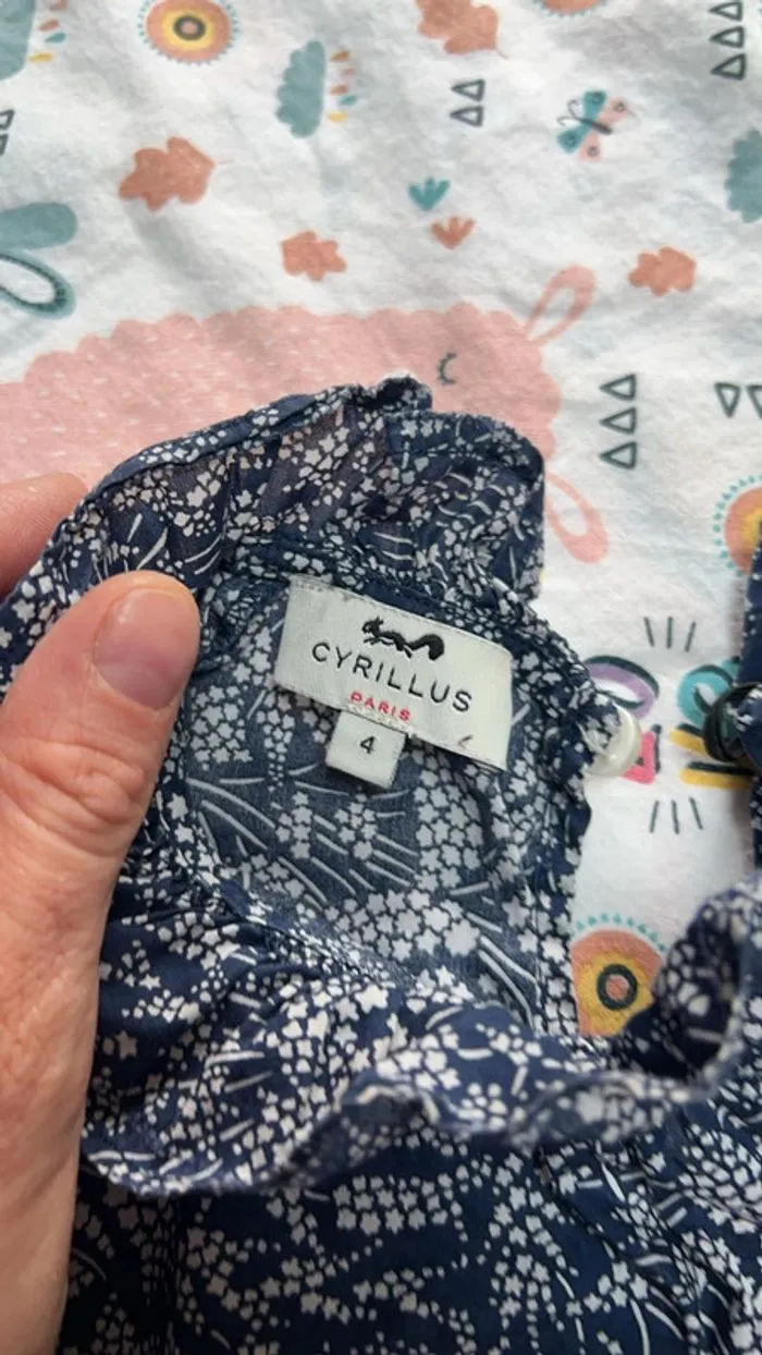 Blouse 4 ans cyrillus Paris - Cyrillus - 4 ans  | Beebs