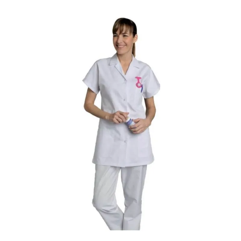 Blouse de travail en Polycoton manches courtes femme SNV Manue