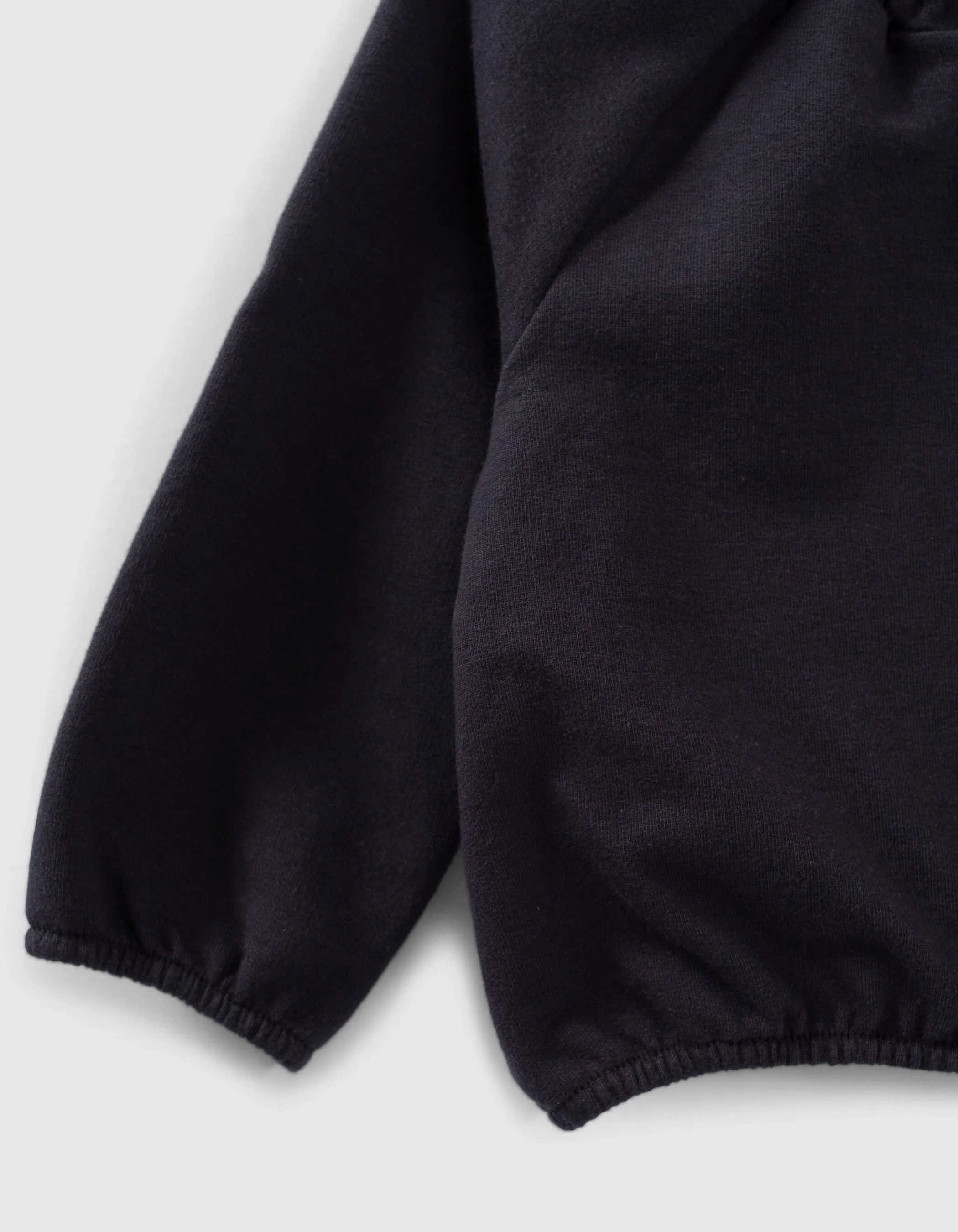 Cardigan marine à col élastiqué bébé fille