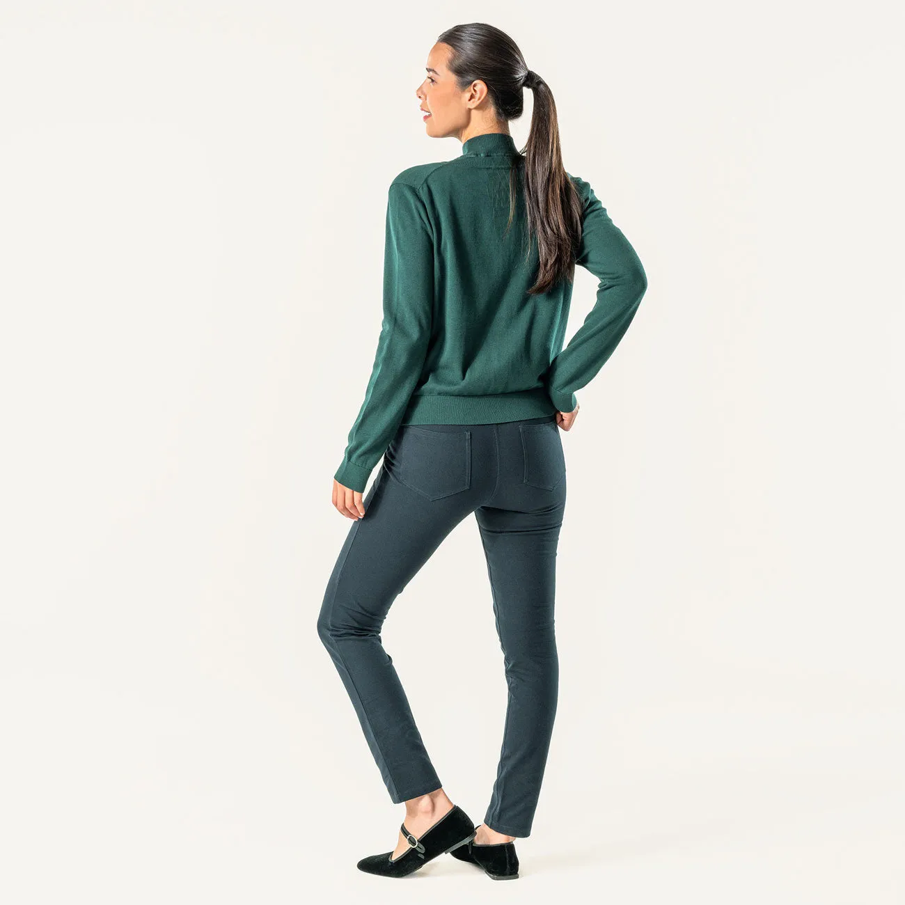Cardigan SCARA en coton bio - LIVING CRAFTS