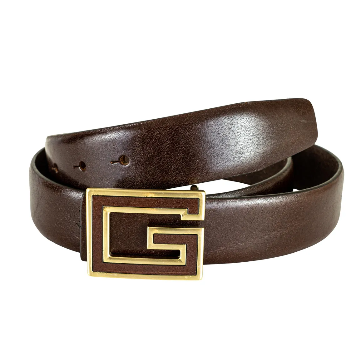 Ceinture cuir marron - Guess Maroquinerie  | 3 Suisses