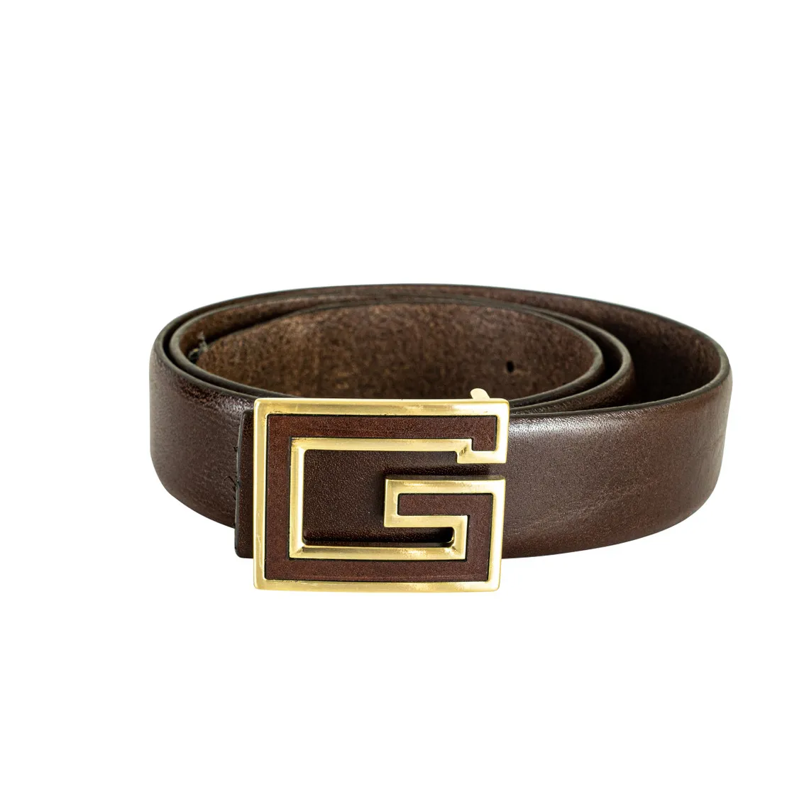 Ceinture cuir marron - Guess Maroquinerie  | 3 Suisses
