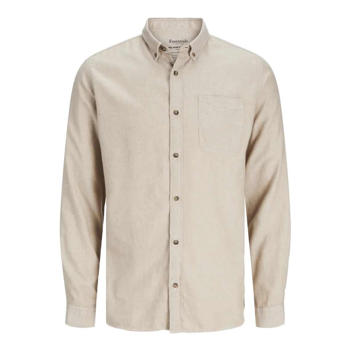 Chemise homme écru en coton | 3 Suisses