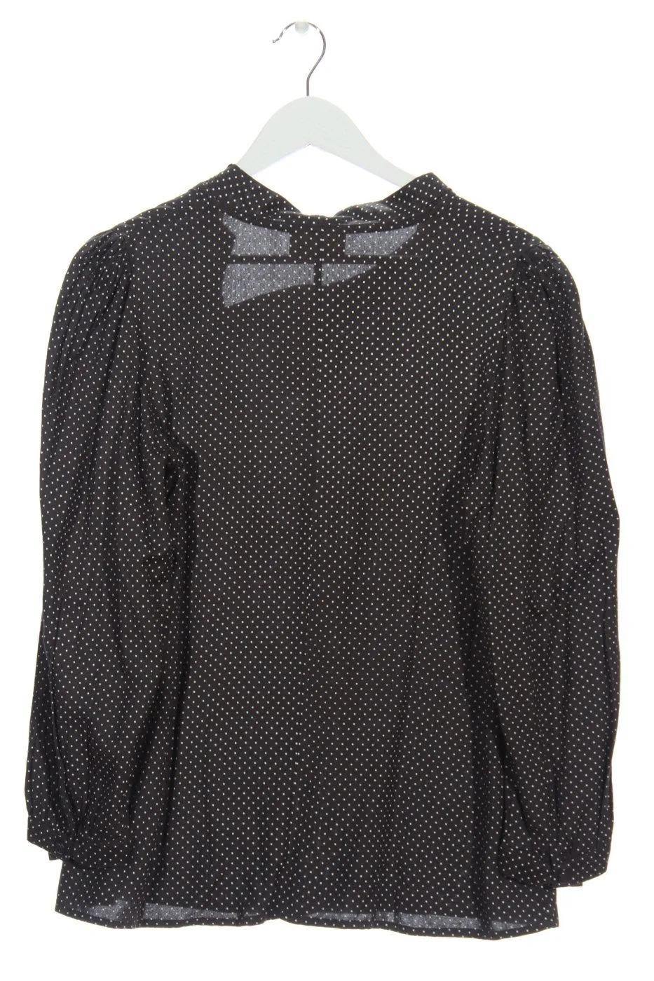 circus Blouse à manches longues noir-blanc imprimé allover style décontracté