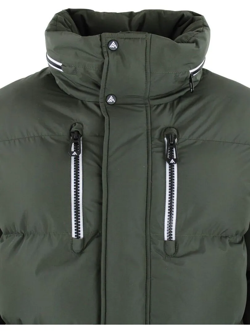 Doudoune de ski homme CAPTIVE - PEAK MOUNTAIN - Kaki