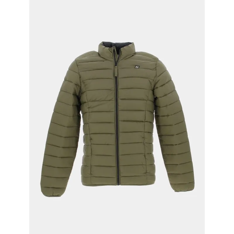Doudoune intérieur fourré interest marron homme - Deeluxe | wimod