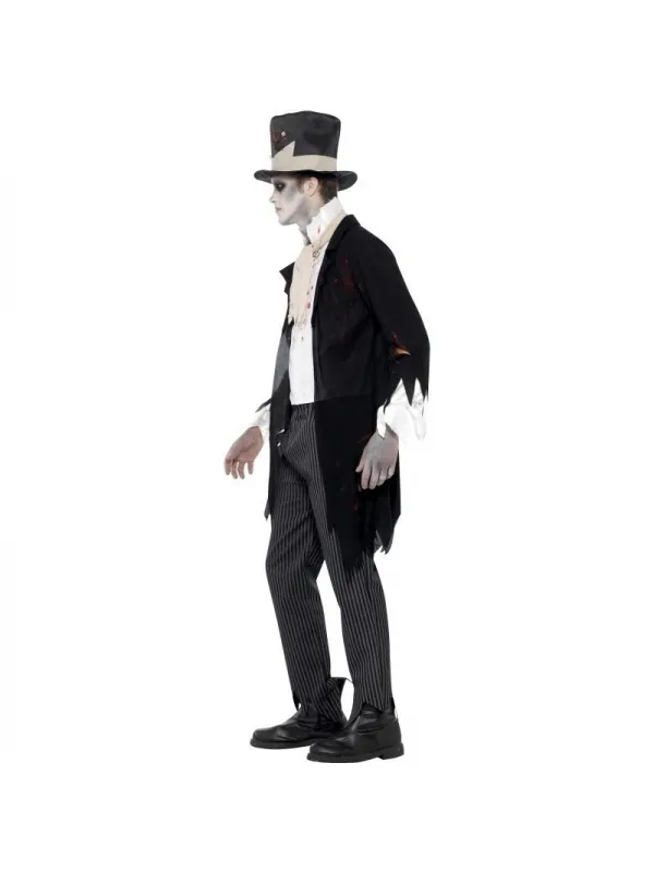 Déguisement Zombie Marié Homme avec accessoires