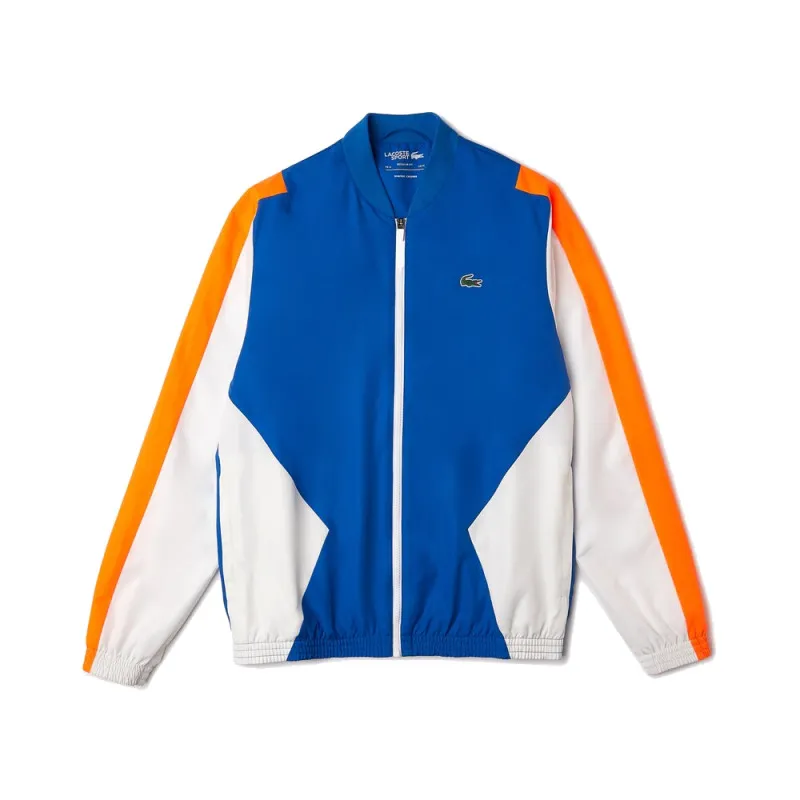 ENSEMBLE DE SURVÊTEMENT HOMME LACOSTE SPORT AVEC BANDES CONTRASTÉES