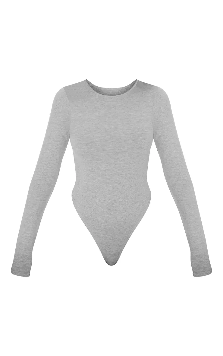 Essentiel Body manches courtes gris à col ras