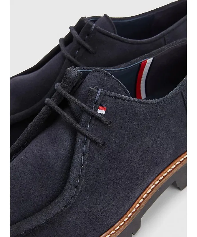 Fiesta France - Mocassins en daim à semelle crantée Tommy Hilfiger