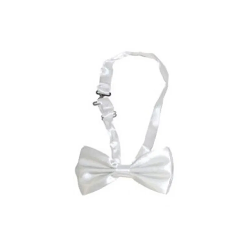 Fournisseur accessoire tenue pas cher, noeud papillon en satin coloré