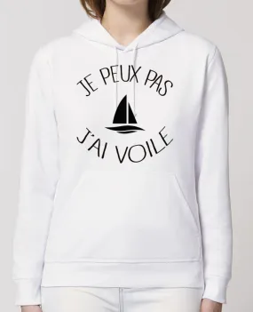 Hoodie Je peux pas j'ai voile Par Freeyourshirt.com