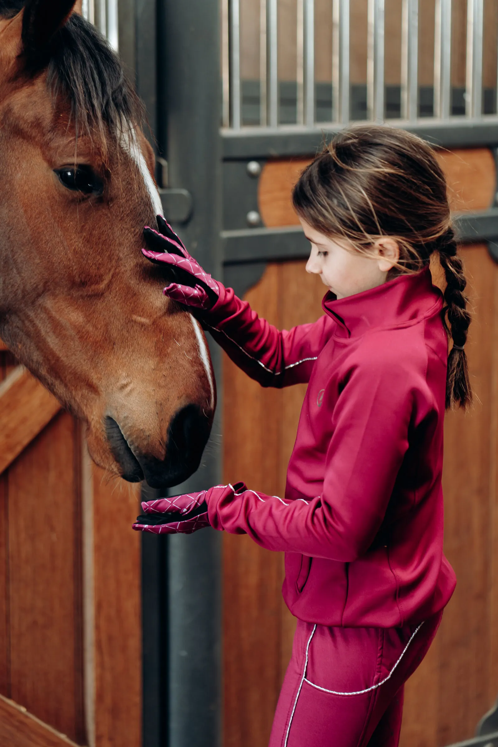 Horze Gants d'équitation Fia enfant