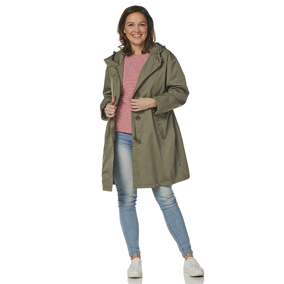 Imperméable Happy Rainy Days Soft Touch Parka Osaka Olive