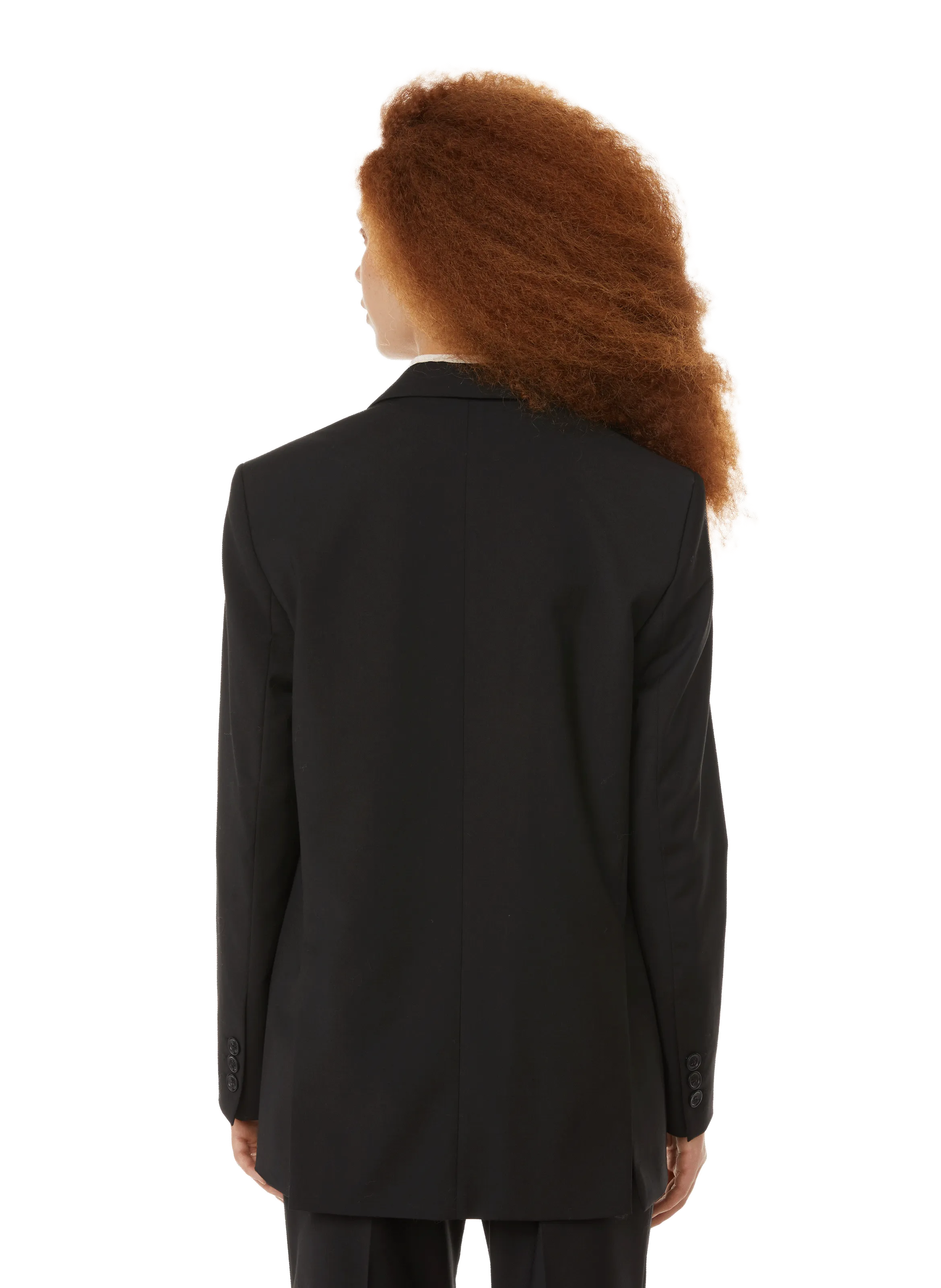 LEBRAND  Blazer en laine mélangée - Noir