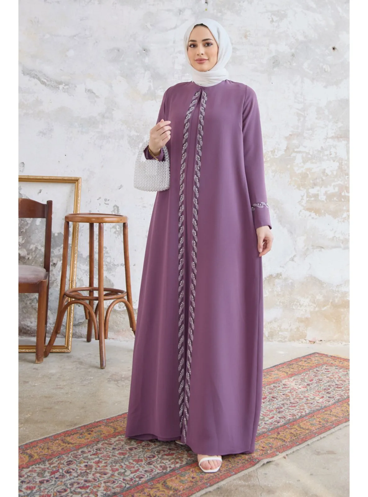 Lilac - Plus Size Evening Dress