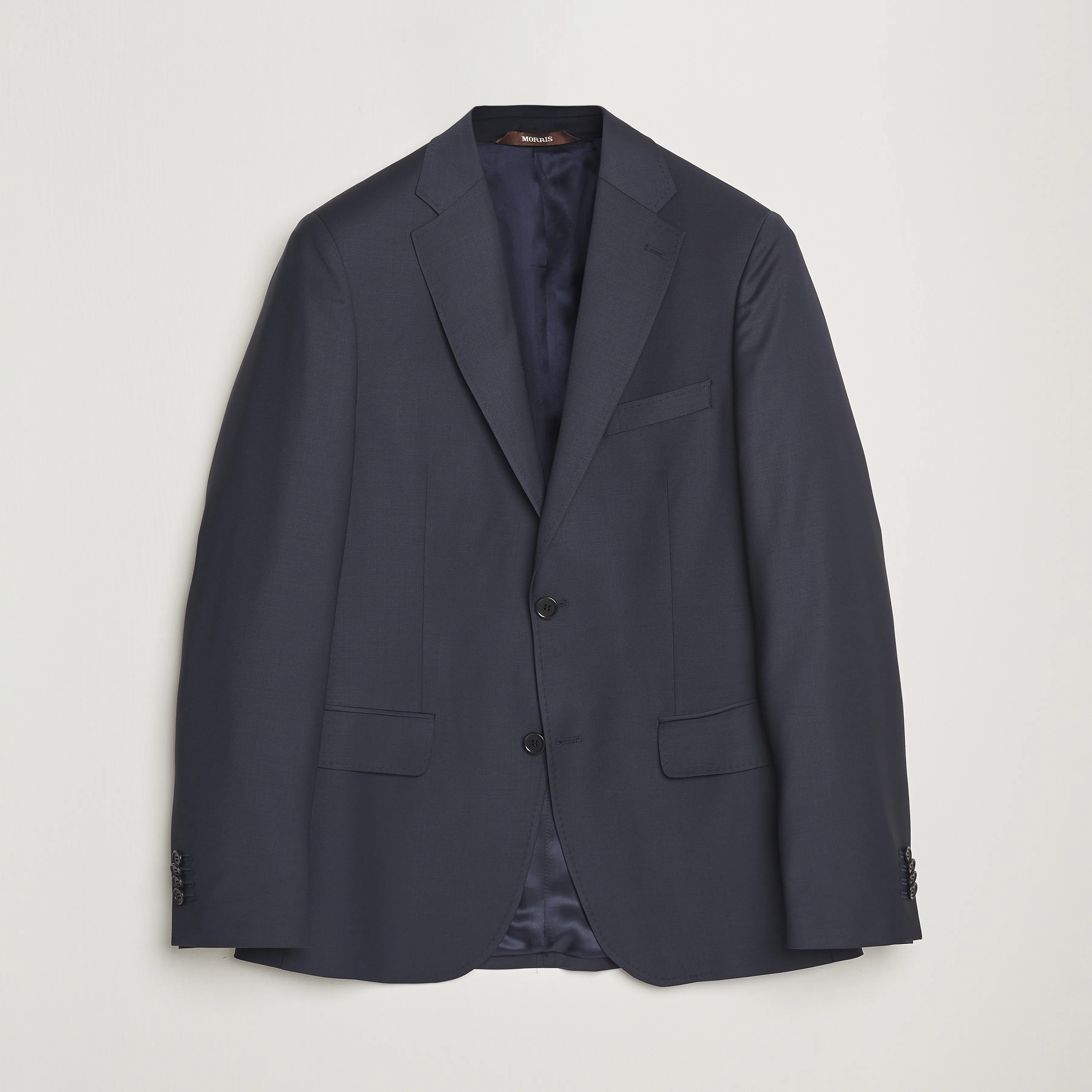 Morris Wool Suit Blazer Navy