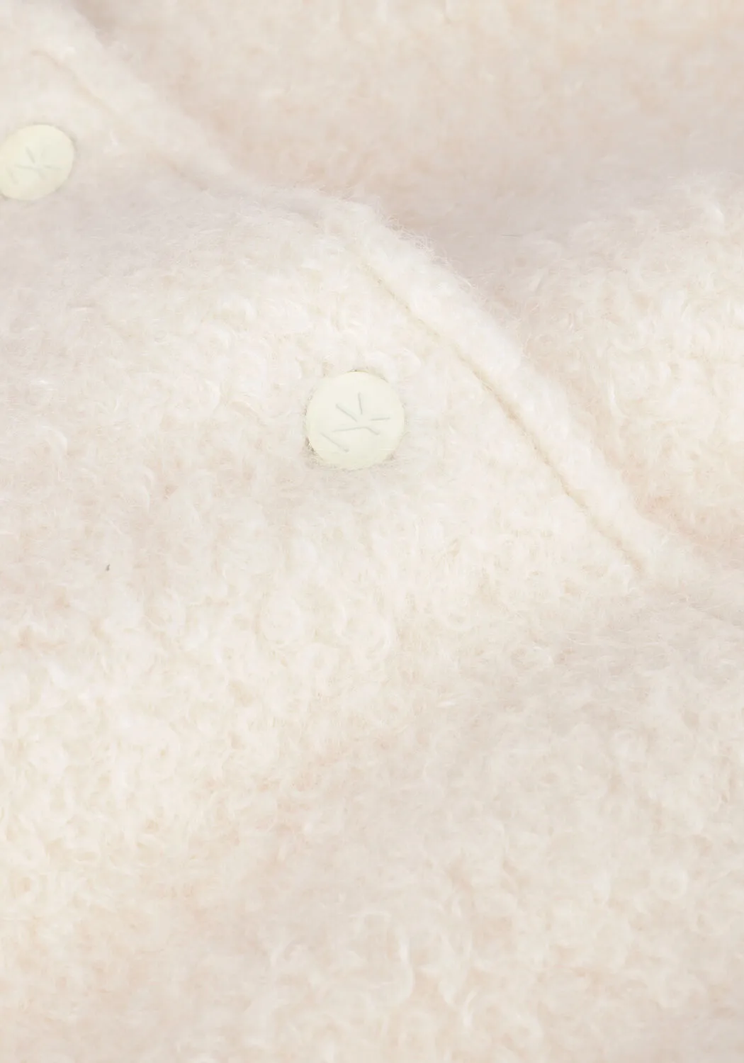 nukus baltimore jacket boucle vestes en blanc