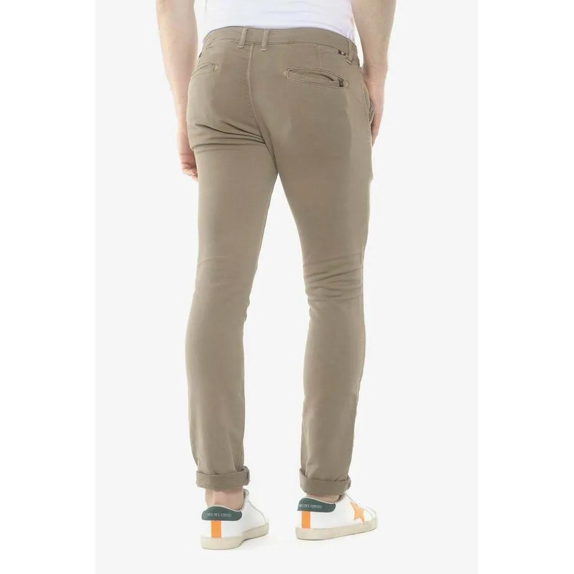 Pantalon chino JOGG blanc | 3 Suisses