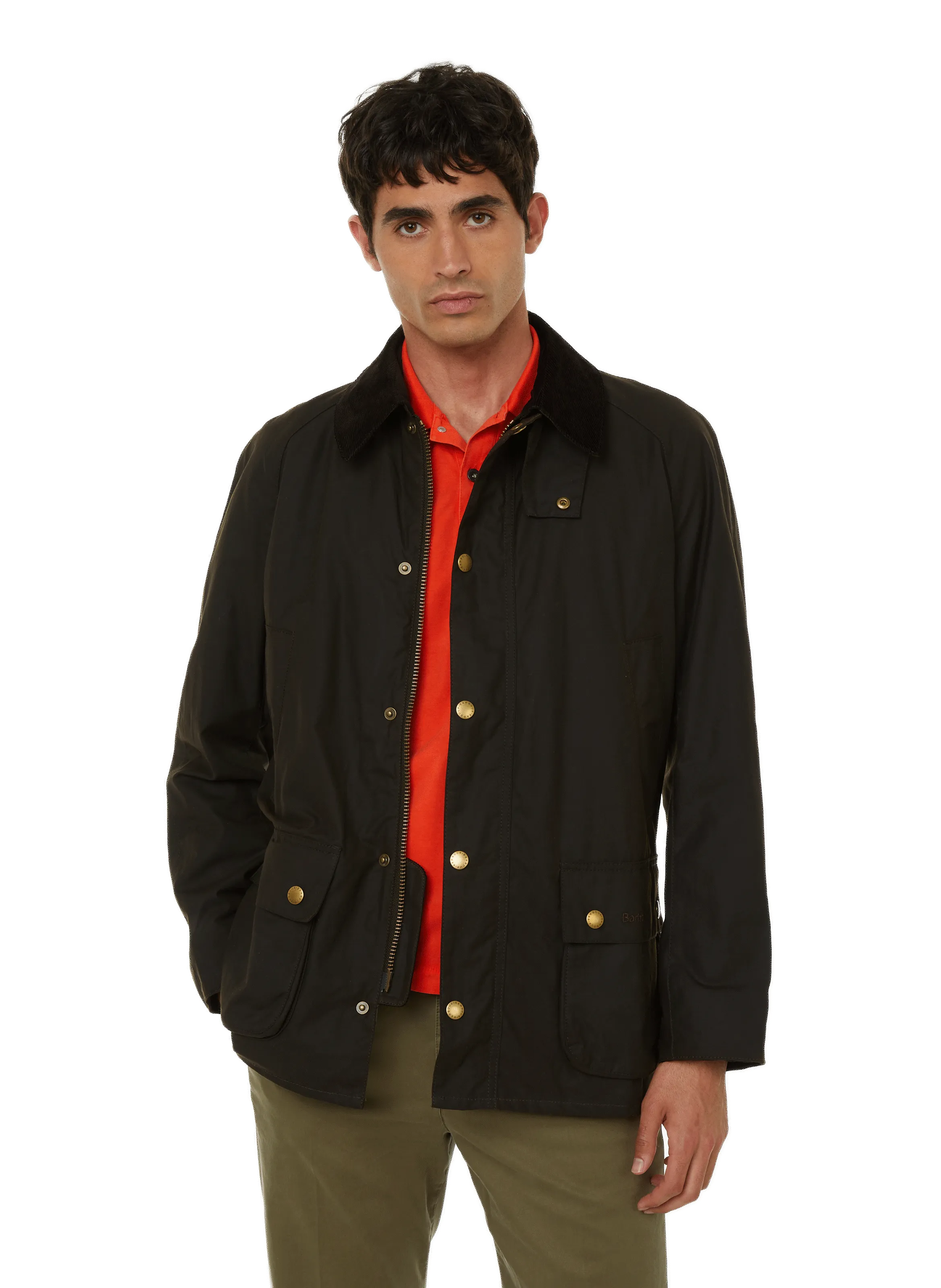 PARKA CINTRéE EN COTON - BARBOUR pour HOMME | Printemps