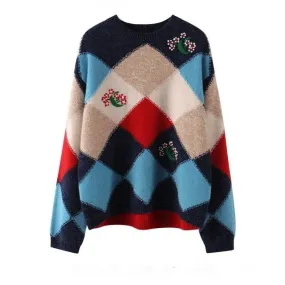 Pull Femme Style Vintage