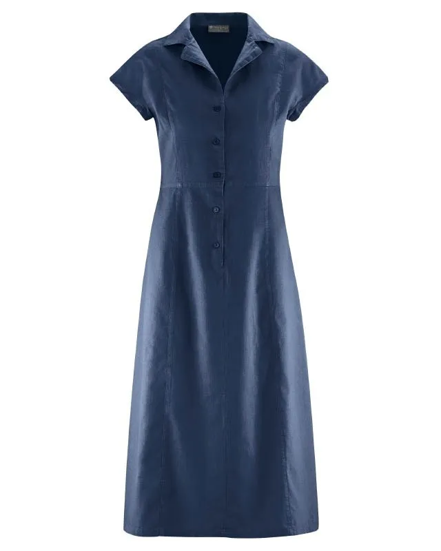 Robe chemise en chanvre et coton bio Taille M