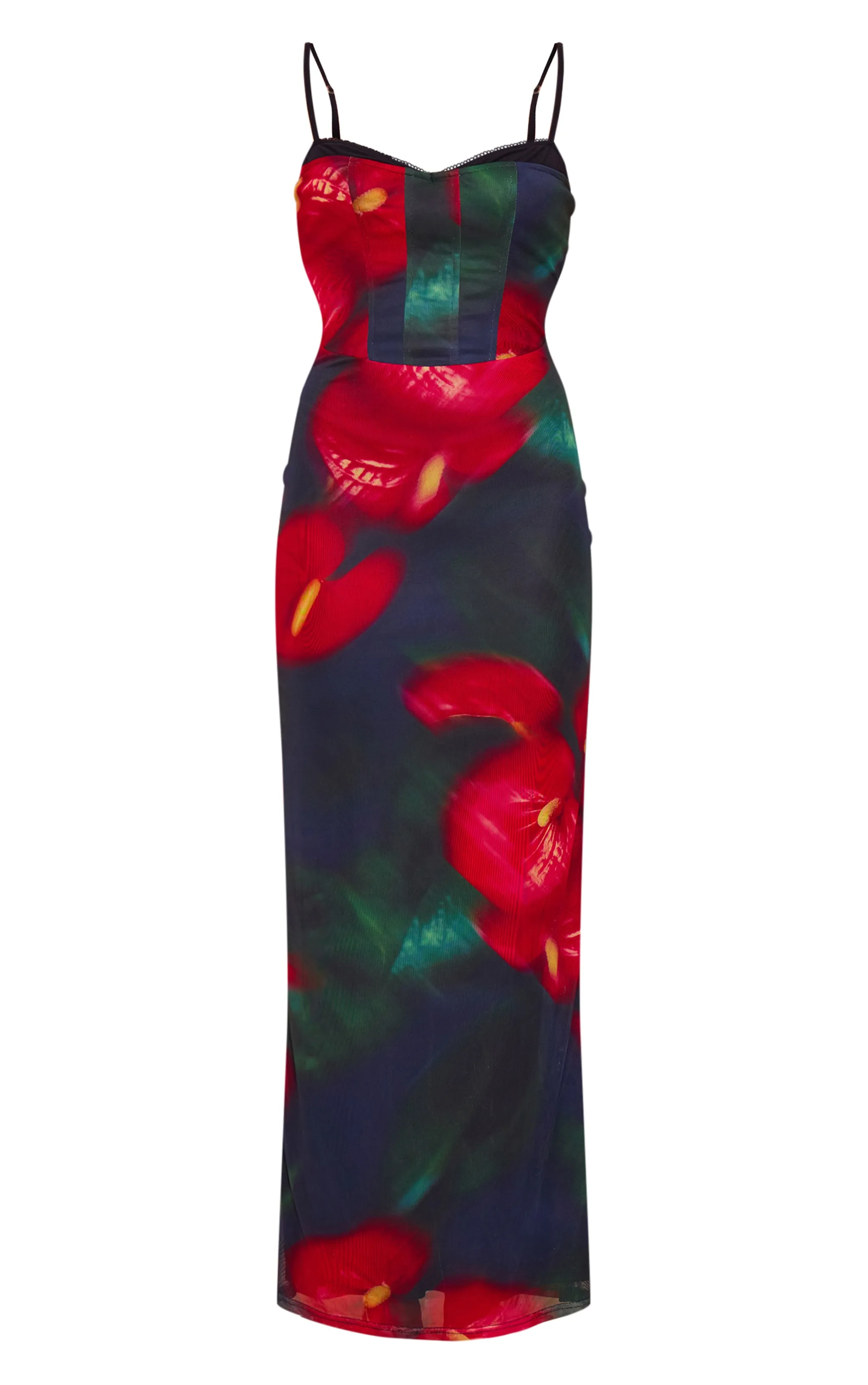 Robe longue à imprimé