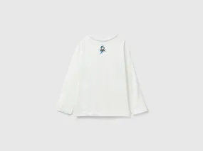 T-shirt à petite poche en coton bio