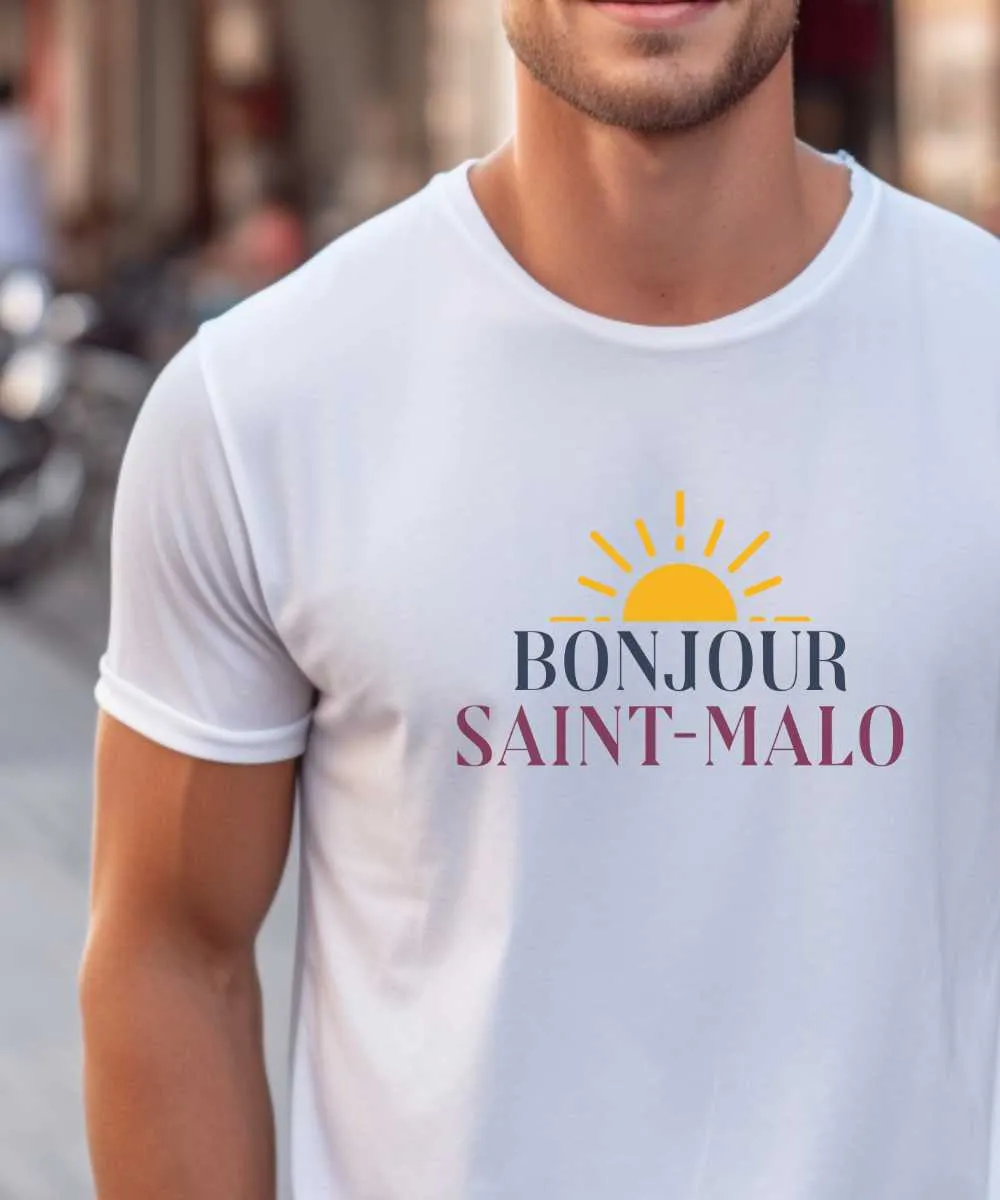 T-Shirt Bonjour Saint-Malo