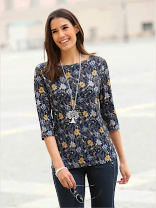 T-shirt imprimé viscose
