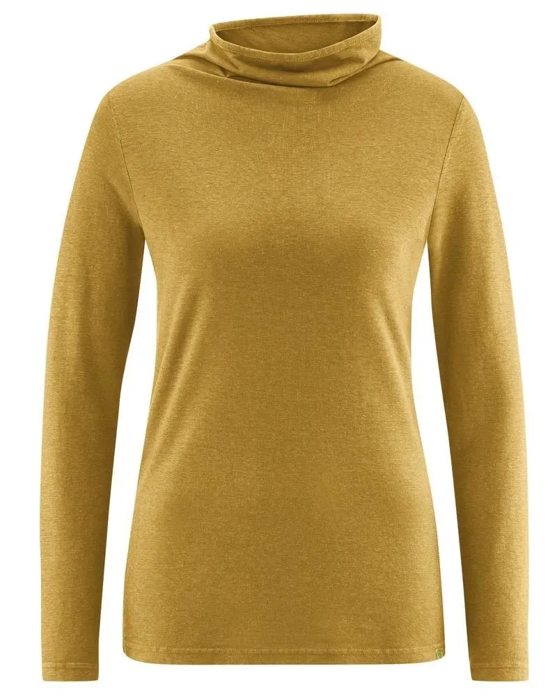 T-shirt manches longues col tube