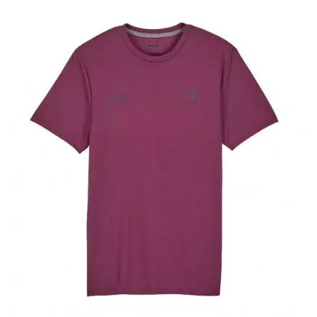 Tee-shirt homme Fox Wordmark SS Tech Tee sangria 2024 Chez SportAixTrem