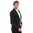Veste blazer de service homme noir - KARIBAN